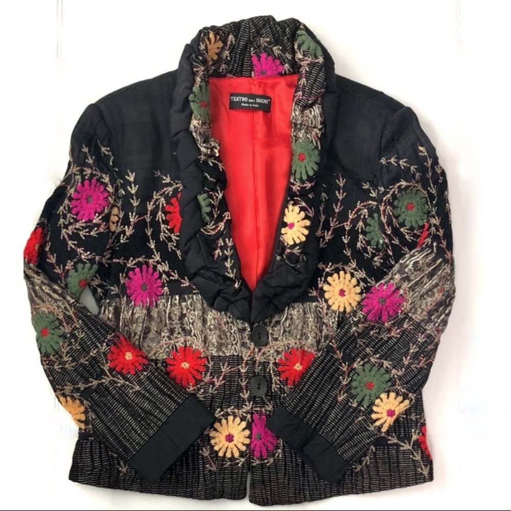Teatro dei Sogni Embroidered Wearable Art Jacket